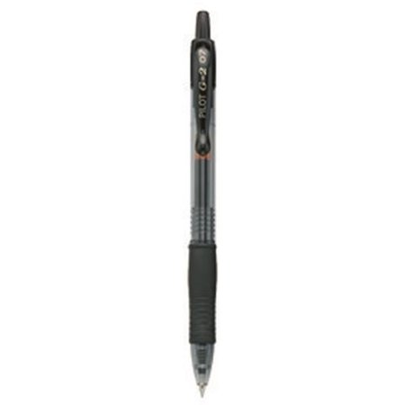 PILOT Pilot Corporation Of America 31170 UPC G2 Retractable Gel Ink Rolling Ball Pen .7mm Black 31170